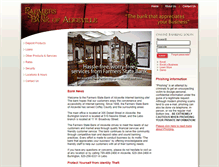 Tablet Screenshot of fsbaliceville.com
